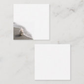 ビーチコーミングウェスティフォトフラットノートカード ノートカード (正面/裏面)