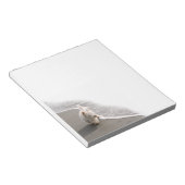 ビーチコーミングウェスティフォトメモ帳 ノートパッド (アングル)