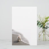 ビーチコーミングウェスティー写真文房具 便箋 (スタンド正面)