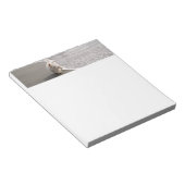 ビーチコーミングホワイトウェスティードドッグフォトステーショナリー ノートパッド (アングル)