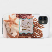 ビーチコーラルスターフィッシュサンドモノグラムIPHONE 5ケース Case-Mate iPhoneケース (裏面(横))