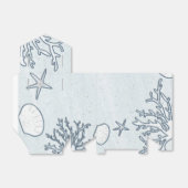 ビーチコーラルリーフシーシェル&スターフィッシュのお気に入りボックス フェイバーボックス (折り畳みなし)