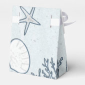 ビーチコーラルリーフシーシェル&スターフィッシュのお気に入りボックス フェイバーボックス (裏面サイド)