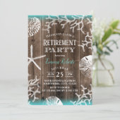 ビーチコーラルリーフスターフィッシュバーンウッドリタイアメント 招待状 (スタンド正面)