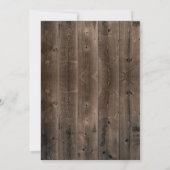 ビーチコーラルリーフスターフィッシュバーンウッドリタイアメント 招待状 (裏面)