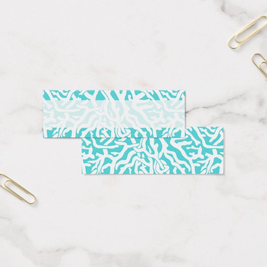 ビーチコーラルリーフパター航海のンホワイトブルー (オフィス)