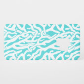 ビーチコーラルリーフパター航海のンホワイトブルー Case-Mate SAMSUNG GALAXYケース (裏面(横))