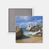 ビーチサイドアットヴァージンゴルダ、英国ヴァージン マグネット (正面/裏面)