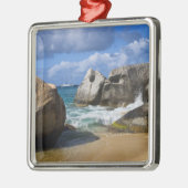 ビーチサイドアットヴァージンゴルダ、英国ヴァージン メタルオーナメント (左)