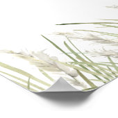 ビーチサイドパンパスグラスリハーサルディナー ポスター (角)