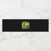 ビーチサイドブーゲイエメン – レトロサマーウィーンビーブクラス ペットボトルラベル (シングルラベル)