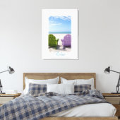 ビーチサイド再活性化 キャンバスプリント (インサイチュ (寝室))