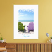 ビーチサイド再活性化 キャンバスプリント (インサイチュ (リビング))