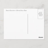 ビーチサイド席 – カスタマイズ  ポストカード (裏面)