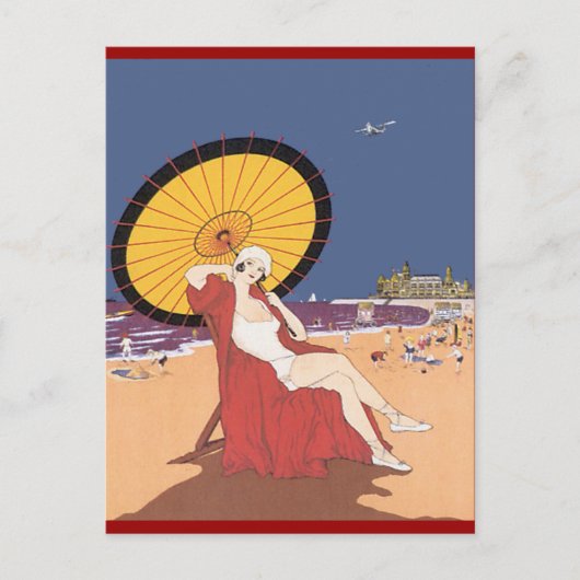 ビーチサイド ポストカード (正面)