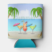 ビーチサマーカクテルクーラーボックス 缶クーラー (正面)