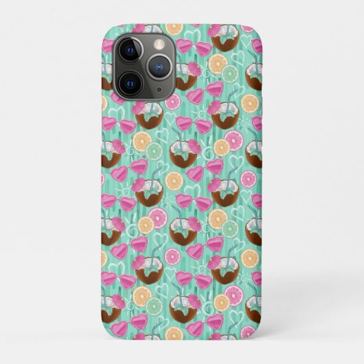ビーチサマーパターン Case-Mate iPhoneケース (裏)