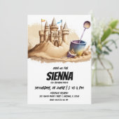 ビーチサマーパーティの招待状 招待状 (スタンド正面)