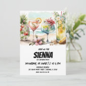 ビーチサマーパーティの招待状 招待状 (スタンド正面)