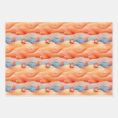 ビーチサマーラッピング紙 ラッピングペーパーシート (正面3)