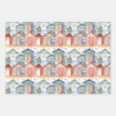 ビーチサマーラッピング紙 ラッピングペーパーシート (正面2)