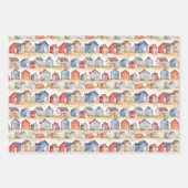 ビーチサマーラッピング紙 ラッピングペーパーシート (正面2)