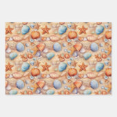 ビーチサマーラッピング紙 ラッピングペーパーシート (正面)