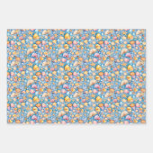 ビーチサマーラッピング紙 ラッピングペーパーシート (正面3)