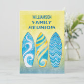 ビーチサマー家族再会ピクニック 招待状 (スタンド正面)