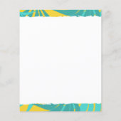 ビーチサマー結婚ズフライヤー チラシ (裏面)