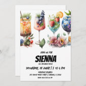 ビーチサマー パーティー招待状 招待状 (正面/裏面)