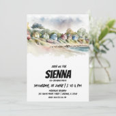 ビーチサマーParty招待状 招待状 (スタンド正面)