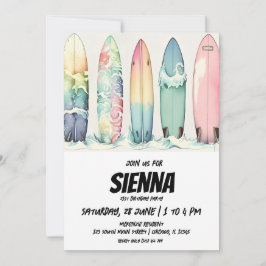 ビーチサマーParty招待状 招待状