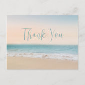 ビーチサンキューベイビーシャワー男女兼用 ポストカード (正面)