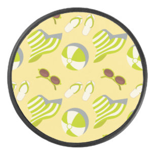 ビーチサングラスとサンハット アイスホッケーパック