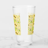 ビーチサングラスとサンハット タンブラーグラス (右)