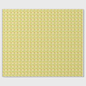 ビーチサングラスとサンハット ラッピングペーパー (フラット)