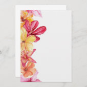 ビーチサンセットの結婚式招待状 セーブザデート (正面/裏面)