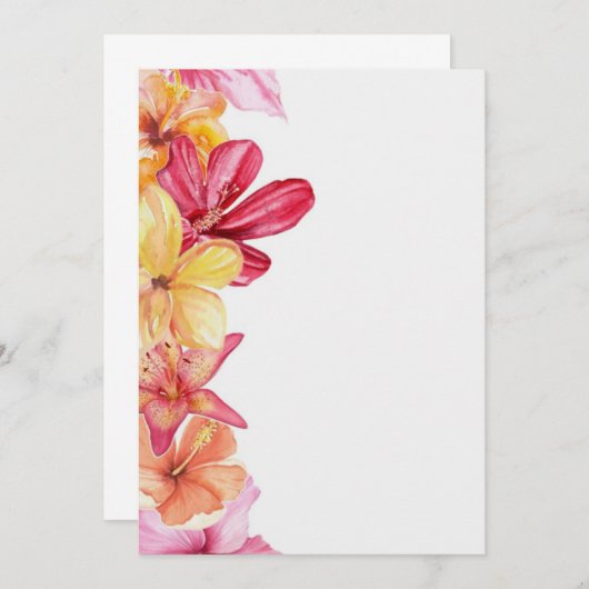 ビーチサンセットの結婚式招待状 セーブザデート (正面/裏面)