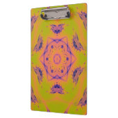 ビーチサンセットグラディエントコントラストマンデラ クリップボード (左)