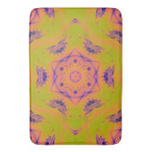 ビーチサンセットグラディエントコントラストマンデラ バスマット (正面縦)