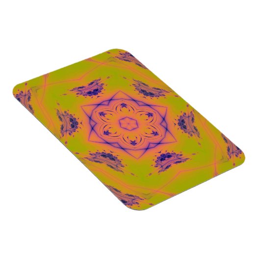 ビーチサンセットグラディエントコントラストマンデラ マグネット (右側)