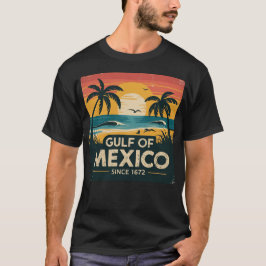 ビーチサンセットシャツトロピカルゲタウェイメキシコ Tシャツ