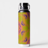 ビーチサンセットハイコントラストマンデラ ウォーターボトル (背面)