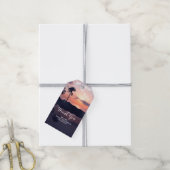 ビーチサンセットパ結婚ームズ ギフトタグ (より糸付き)