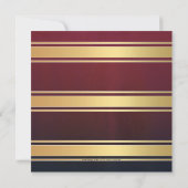 ビーチサンセットフローラアーバー結婚式招待状 招待状 (裏面)