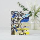 ビーチサンセットポストカード ポストカード (スタンド正面)