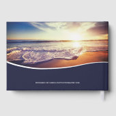 ビーチサンセット写真葬儀記念館 ゲストブック (裏面)