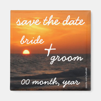 ビーチサンセット磁石 マグネット