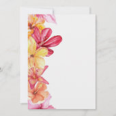 ビーチサンセット結婚式招待状 セーブザデート (正面)